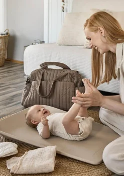 Wickelauflage 'Matty Mini' Cappuccino