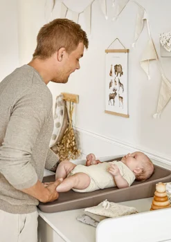 Wickelauflage 'Matty' Mocca