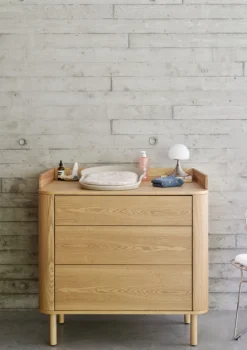 Wickelaufsatz XL für Kommoden 'Hai No Ki & Yume' Natural Ash