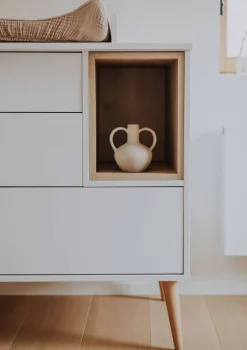 (Wickel-)Kommode 'Cocoon' Ice White