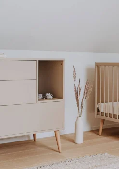 (Wickel-)Kommode 'Cocoon' Latte