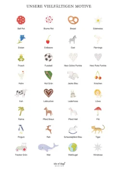 (Wickel-)Kommode weiß handbemalt