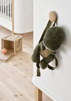 (Wickel-)Kommode 'Wood' 3 Schubladen weiß/Eiche