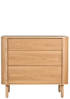 (Wickel-)Kommode 'Yume' mit Schubladen Natural Ash