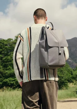 Wickelrucksack Mondgrau