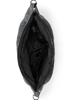 Wickeltasche 'Denim Diaper Bag' Grey Hearts