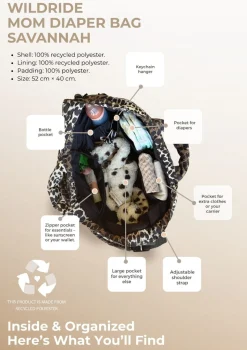 Wickeltasche Savannah