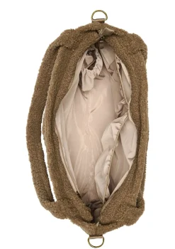 Wickeltasche 'Teddy Diaper Bag' Brown Hearts