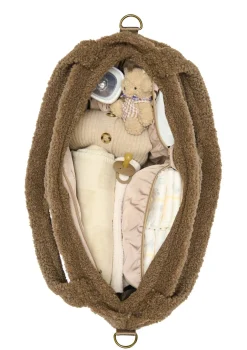 Wickeltasche 'Teddy Diaper Bag' Braun