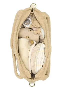 Wickeltasche 'Teddy Diaper Bag' Ecru