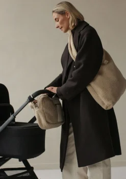 Wickeltasche 'Teddy Diaper Bag' Ecru