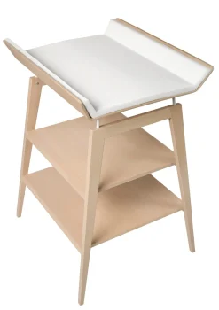 Wickeltisch mit Schaumstoffpolster 'Linea' Buche