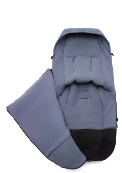 Winter-Fußsack 'Performance' Meerblau