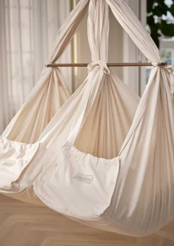 Zwillings-Federwiegen-Set 'Classic' Natur