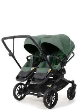 Zwillings-Kinderwagen-Set 'Double SENTO ERGO+' Urban Green
