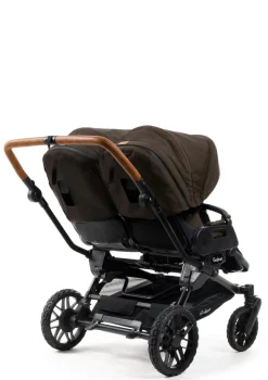 Zwillings-Kinderwagen-Set 'Double SENTO FLAT+' Outdoor Brown