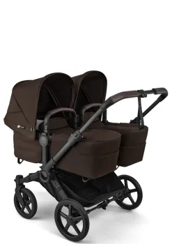 Zwillingswagen-Set 'Donkey 6 Twin' Cocoa Brown