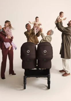 Zwillingswagen-Set 'Donkey 6 Twin' Cocoa Brown