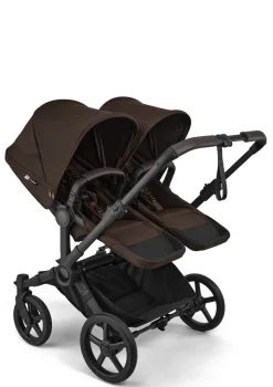 Zwillingswagen-Set 'Donkey 6 Twin' Cocoa Brown